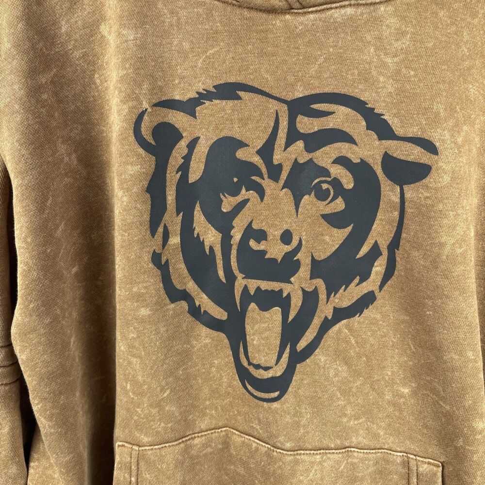 Nike Size XS Chicago Bears 2023 Salute to Service Hoodie Mens NFL Sideline Brown - Picture 10 of 14